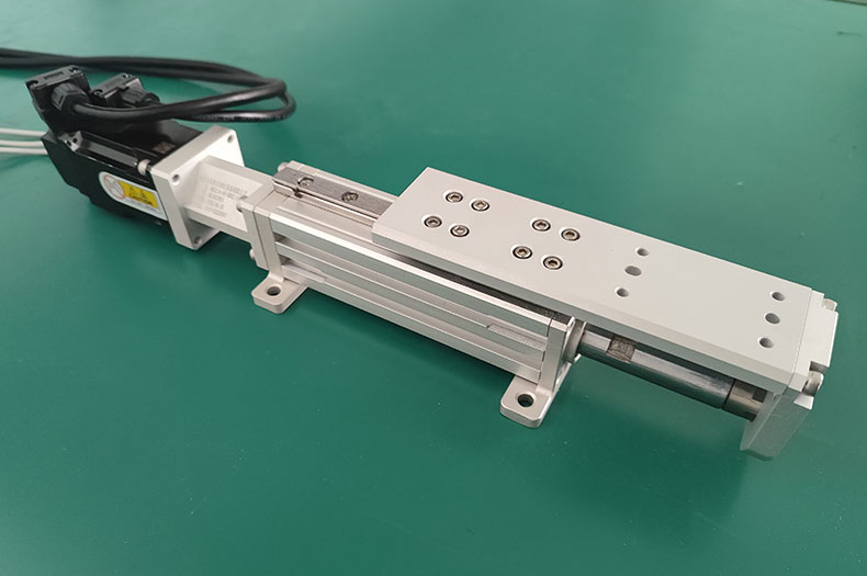 高精度电动缸与线性滑轨组合